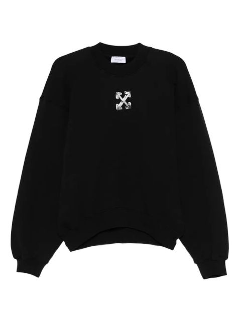 Off-White logo-print sweatshirt - Black - zdjęcie produktu nr 1