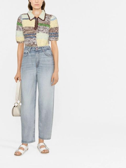 GANNI Stary tapered jeans - Blue