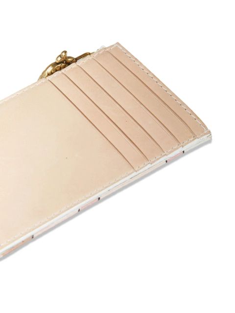 PUCCI Iride-print card holder - Neutrals