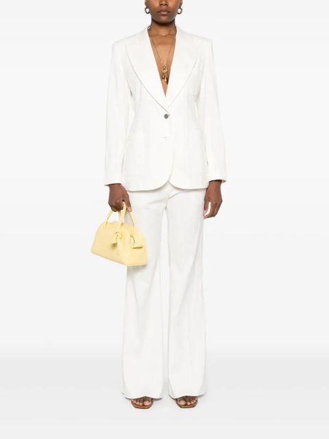 ETRO paisley-jacquard trousers - Neutrals