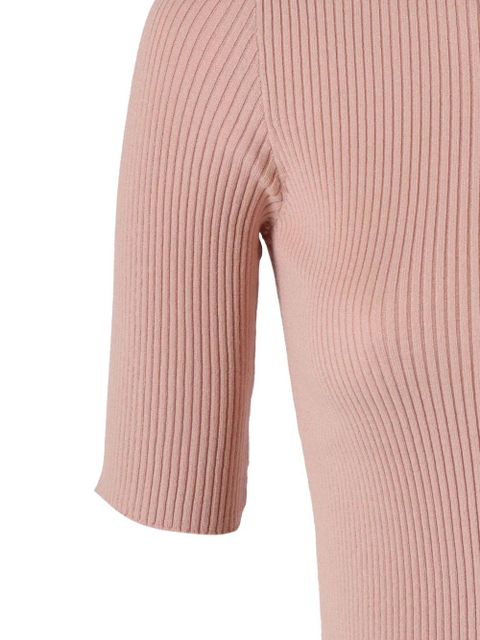 Weekend Max Mara Waser ribbed T-shirt - Pink