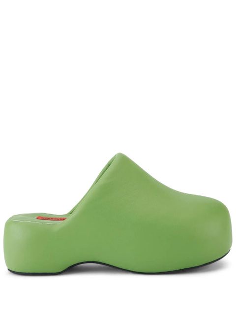 Simon Miller Bubble 60mm platform mules - Green - zdjęcie produktu nr 1