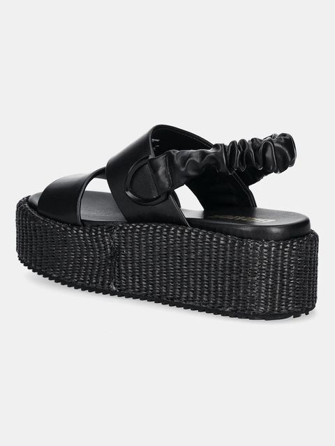 Blauer sandały OPAL