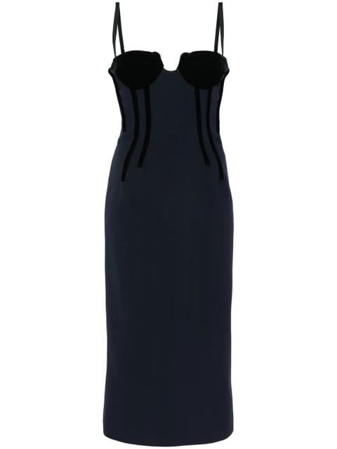 Sportmax Anemone midi dress - Blue - zdjęcie produktu nr 1