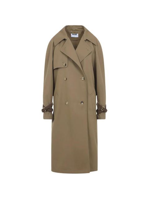 Moschino belt buckled coat - Brown - zdjęcie produktu nr 1