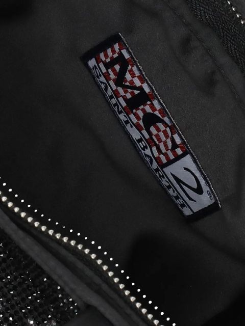 MC2 Saint Barth mini strass removable-strap tote bag - Black