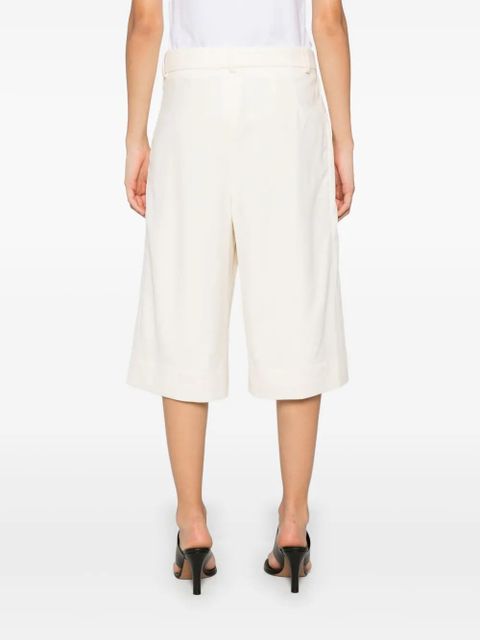 WARDROBE.NYC low-waist shorts - Neutrals