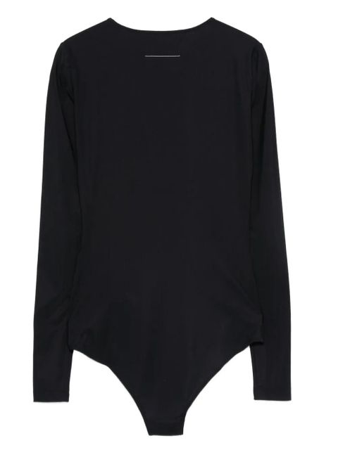 MM6 Maison Margiela long-sleeve bodysuit - Black - zdjęcie produktu nr 2