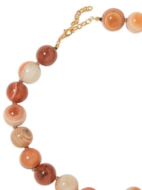 Jennifer Behr Louisa beaded necklace - Brown - zdjęcie produktu nr 2