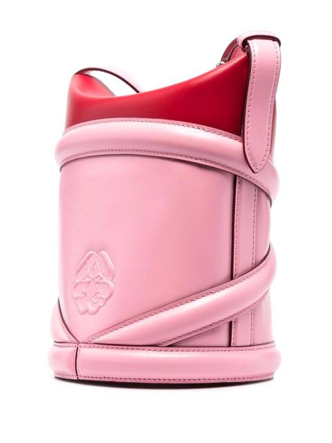 Alexander McQueen The Curve shoulder bag - Pink - zdjęcie produktu nr 2