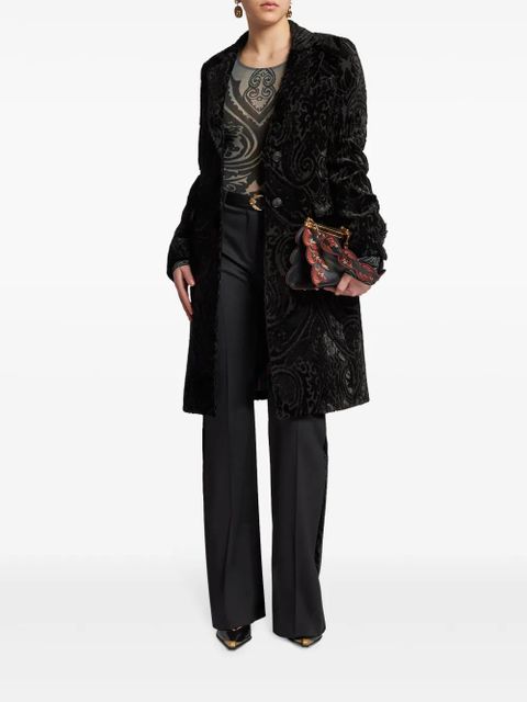 ETRO wool flared trousers - Black - zdjęcie produktu nr 2