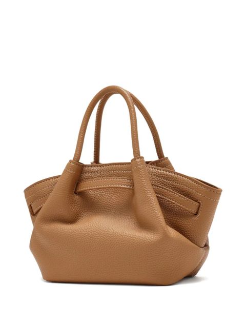 JW Pei Hana handle pebbled tote bag - Brown - zdjęcie produktu nr 2
