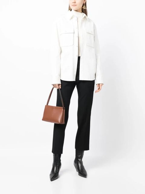 Jil Sander cropped tailored trousers - Black - zdjęcie produktu nr 2