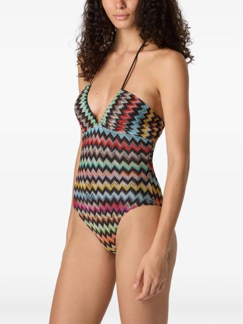 Missoni zigzag-pattern swimsuit - Black - zdjęcie produktu nr 2