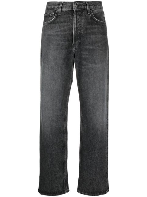 AGOLDE high-rise cropped jeans - Black - zdjęcie produktu nr 1