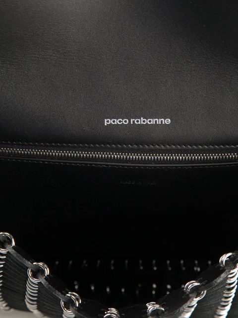Rabanne chain mail shoulder bag - Black