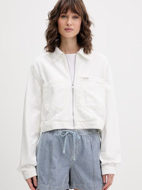 Guess Jeans kurtka jeansowa damska z bawełną - zdjęcie produktu nr 1