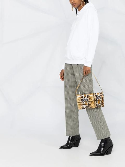 Givenchy logo print hoodie - White