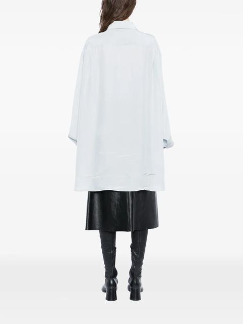 Maison Margiela long-sleeved shirt - Blue