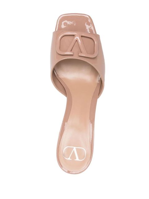 Valentino Garavani 60mm VLogo Signature sandals - Neutrals