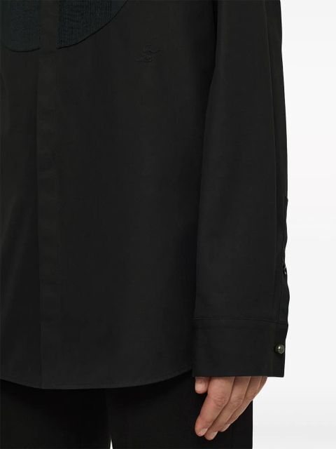 Jil Sander Wednesday P.M. cotton shirt - Black