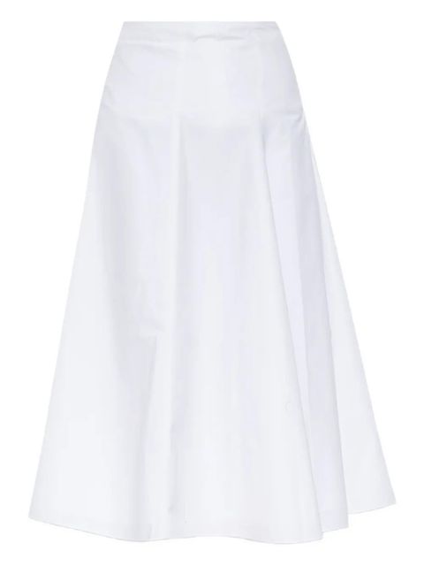 Jacquemus panelled flared midi skirt - White - zdjęcie produktu nr 1