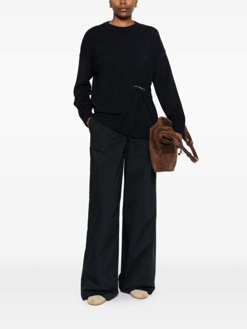 TWINSET gathered sweater - Blue - zdjęcie produktu nr 2