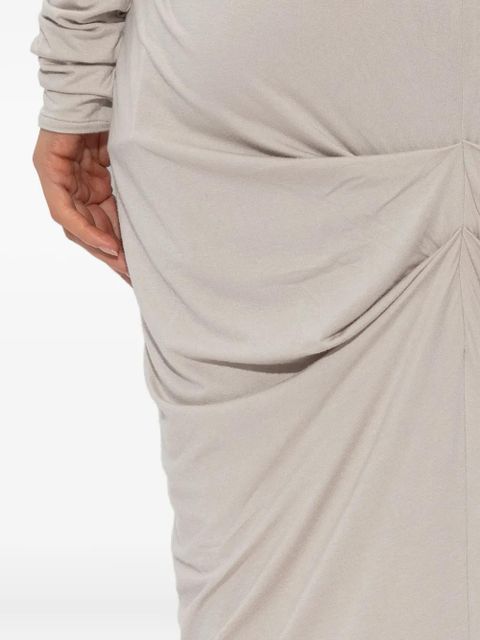 ENTIRE STUDIOS draped jersey skirt - White