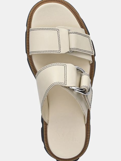 Sorel klapki skórzane REIN CB SLIDE