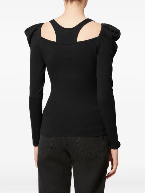 ISABEL MARANT x Sielle puff sleeve pullover - Black