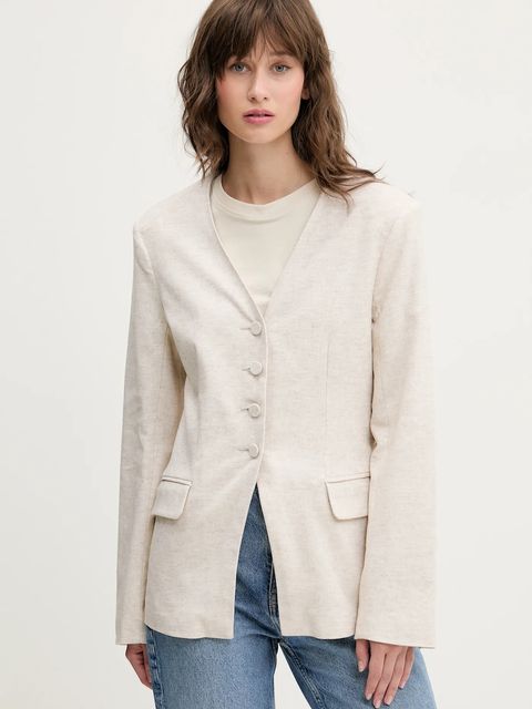 Abercrombie & Fitch marynarka lniana - zdjęcie produktu nr 1