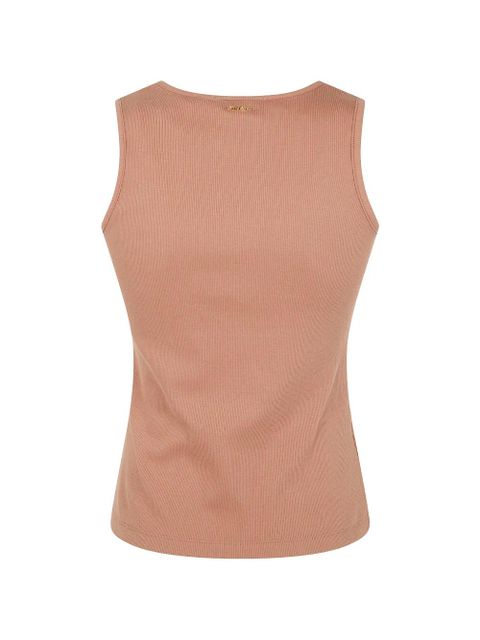 TWINSET floral-appliqué tank top - Brown - zdjęcie produktu nr 2