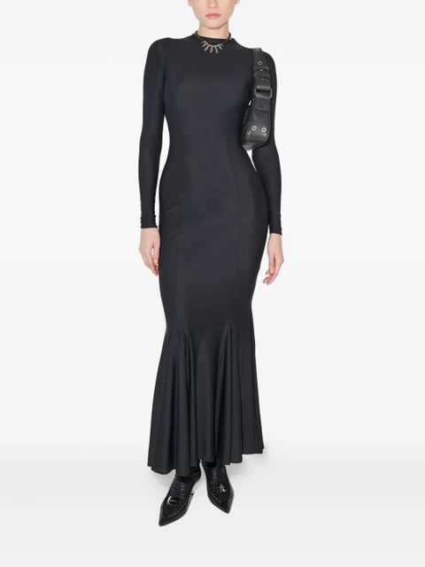 MISBHV flared goth maxi dress - Black - zdjęcie produktu nr 2