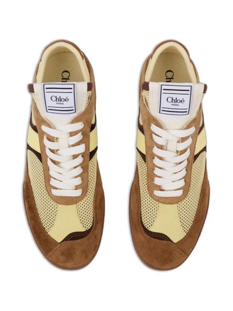 Chloé panelled sneakers - Brown