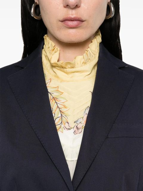 ETRO gabardine blazer - Blue