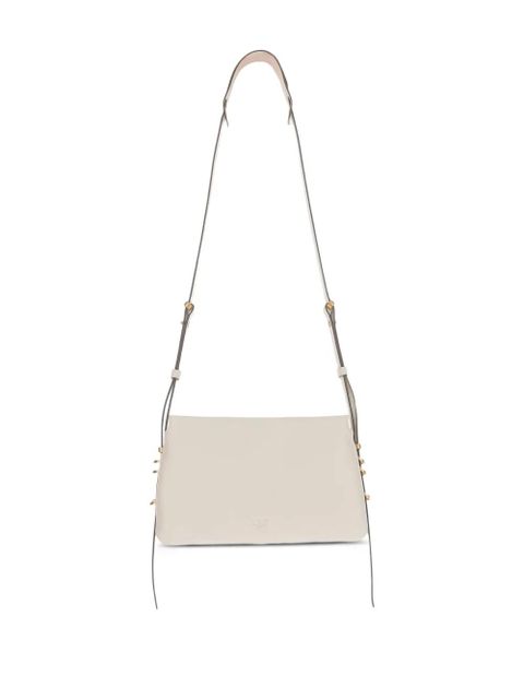 PINKO logo-plaque crossbody bag - White - zdjęcie produktu nr 2