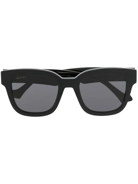 Gucci Eyewear GG0998S Logo Sunglasses - Black - zdjęcie produktu nr 1