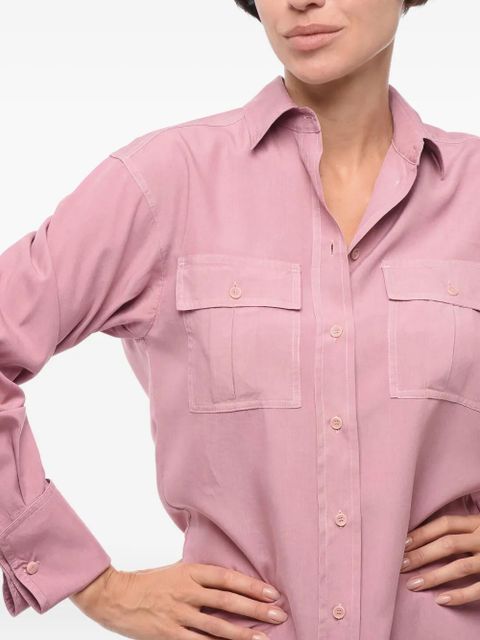 Max Mara button-fastening pocket shirt - Pink