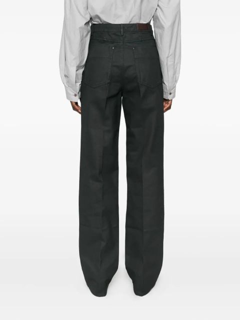 LEMAIRE pleated trousers - Black