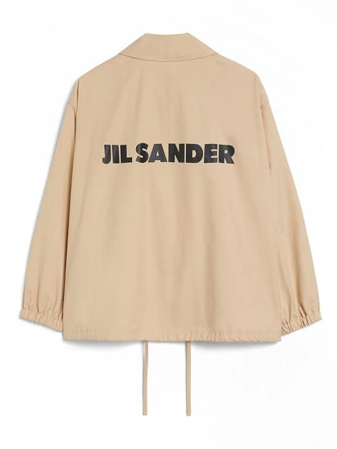 Jil Sander logo-print jacket - Neutrals