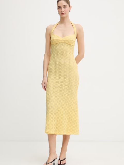 Bardot sukienka z bawełną - zdjęcie produktu nr 2