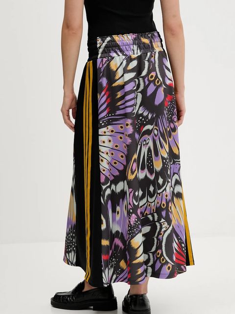 adidas spódnica x Farm Rio kolor czarny maxi rozkloszowana JL8619