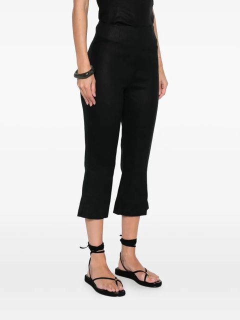 Faithfull the Brand Valeria linen trousers - Black