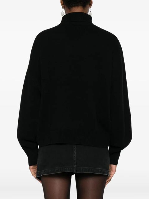 ISABEL MARANT Aspen turtleneck sweater - Black