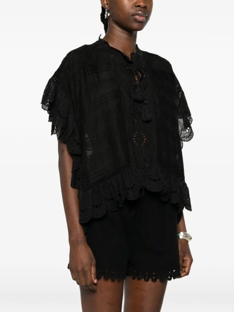 MARANT ÉTOILE Payton blouse - Black