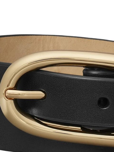 Tory Burch pierced buckle belt - Black - zdjęcie produktu nr 2