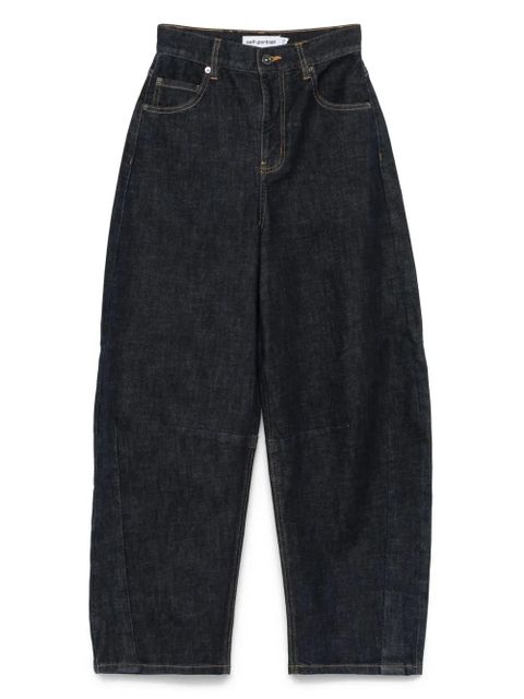 Self-Portrait high-waisted jeans - Blue - zdjęcie produktu nr 1