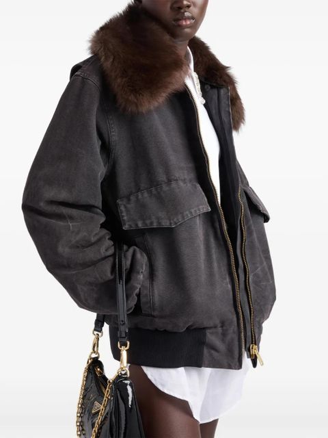 Prada padded jacket - Black