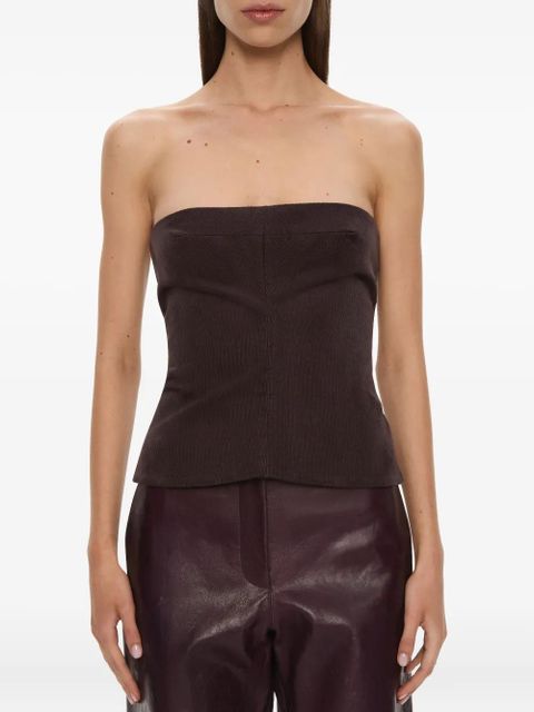 Christopher Esber corduroy sculptured bustier - zdjęcie produktu nr 1