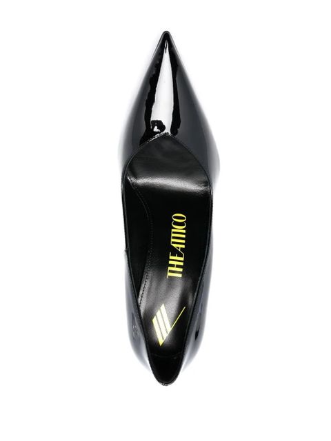 The Attico Cheope 105mm pointed-toe pumps - Black
